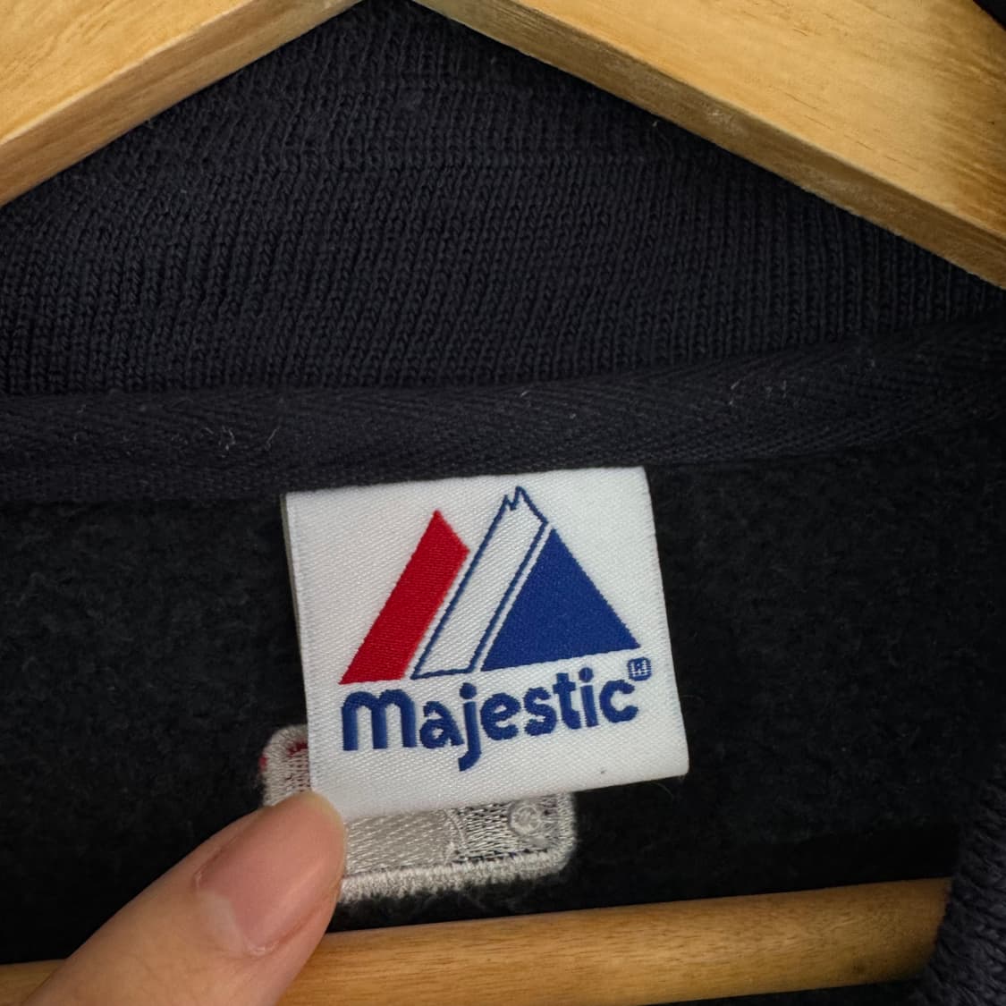 마제스틱 클리블랜드 로고 베이스볼 자켓 상품이미지8