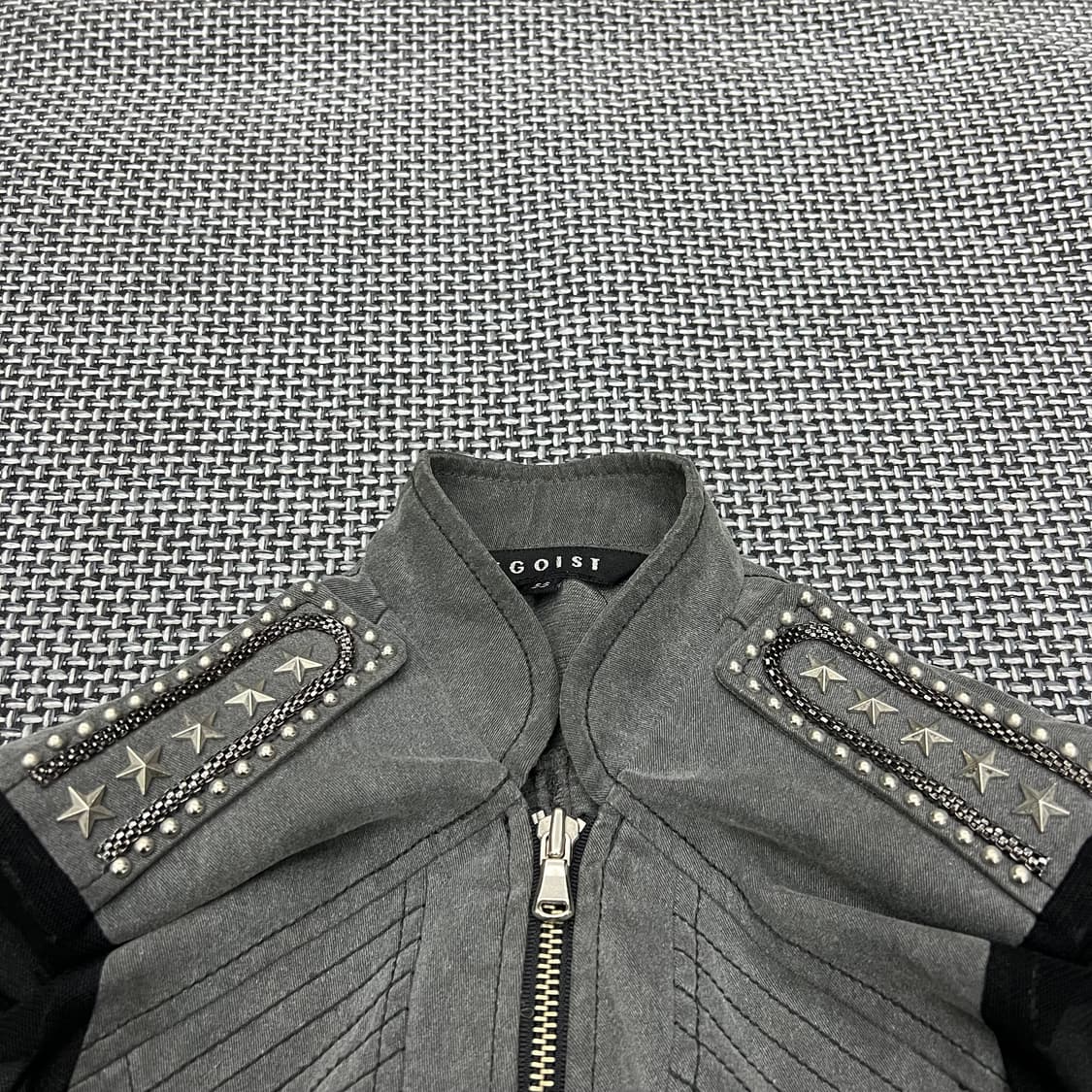 에고이스트 펑크 갸루 메쉬 데님자켓 상품이미지2