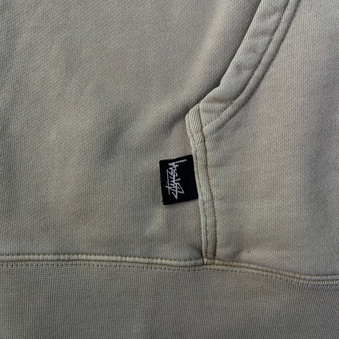 105 스투시 쉐도우 스크립트 피그먼트 후드티 상품이미지5