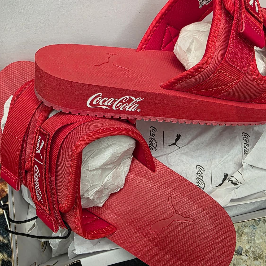 Puma Wilo Coca Cola 샌들 상품이미지2