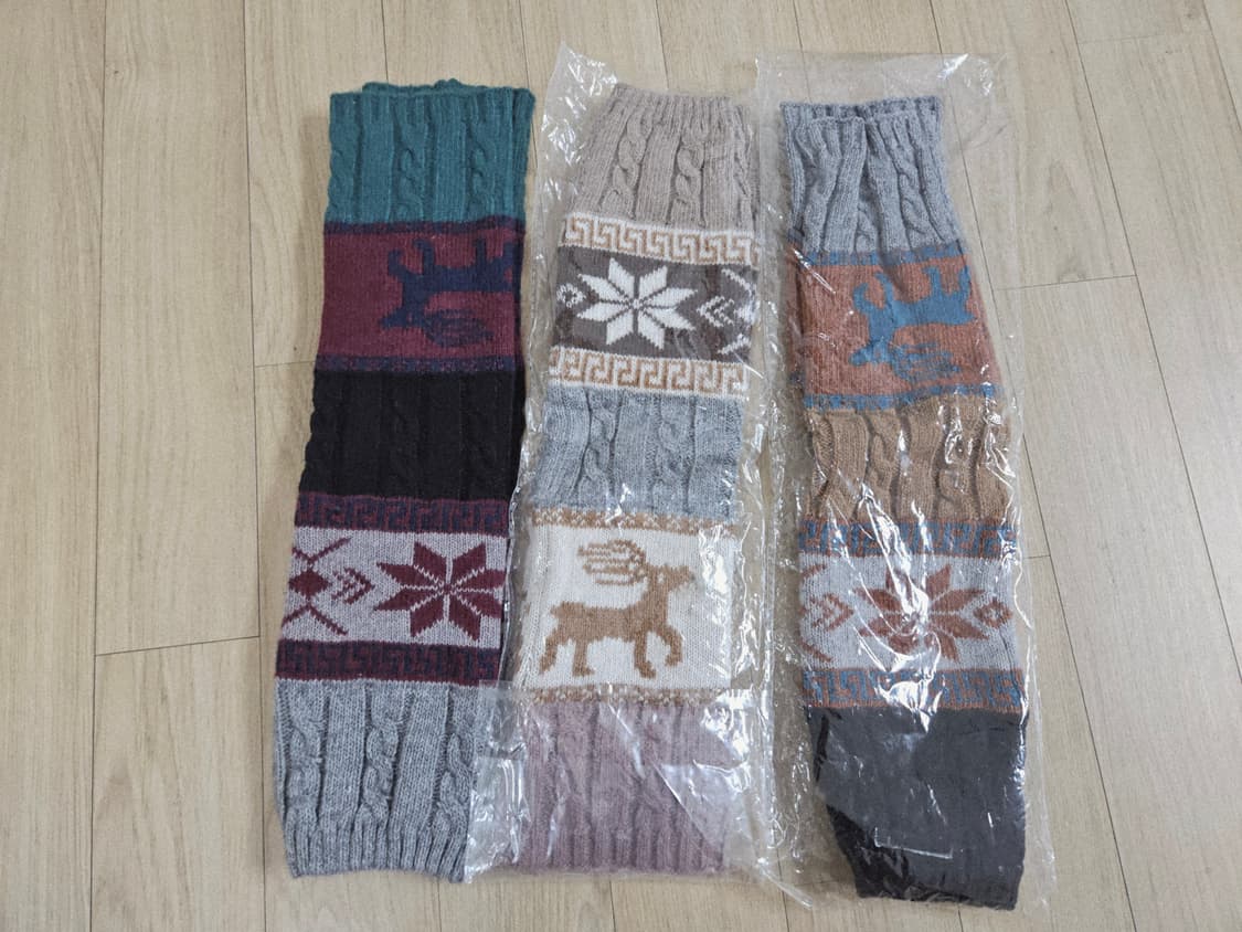 [새상품] 빈티지 모리걸 노르딕 레그워머 상품이미지2