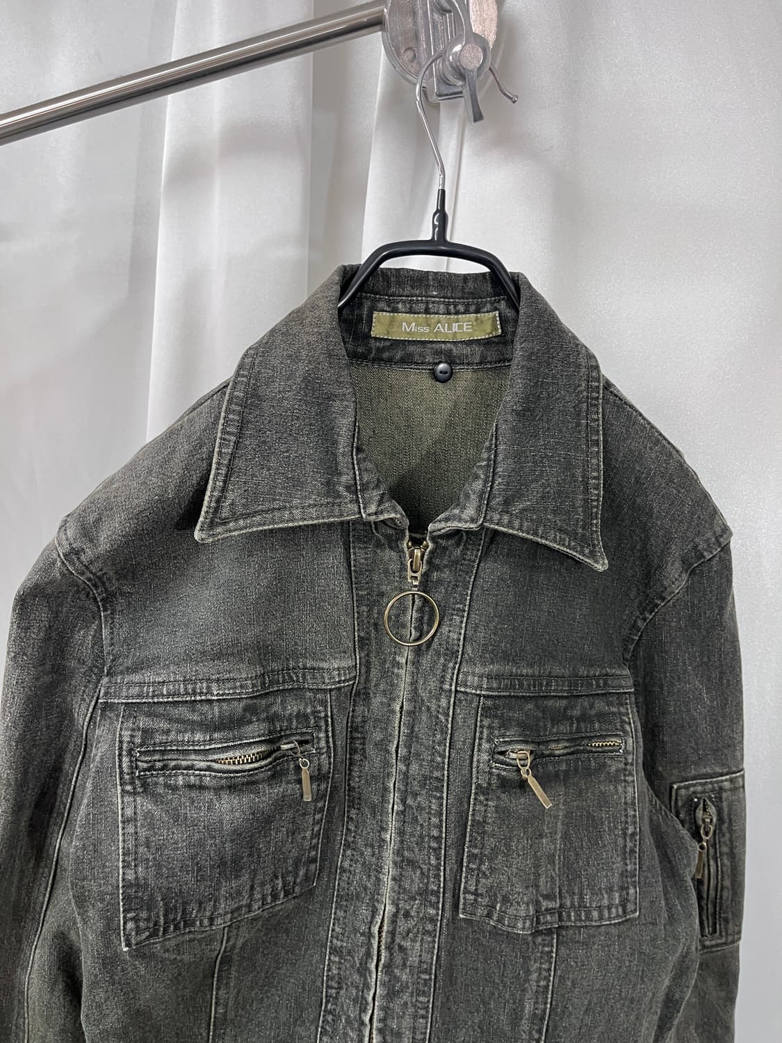 miss alice y2k denim jacket 상품이미지2