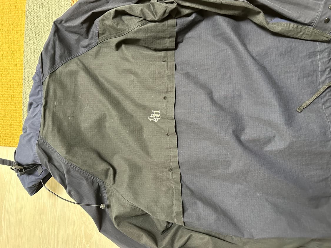 페치 립스탑 네이비 후드 자켓 XL 상품이미지4