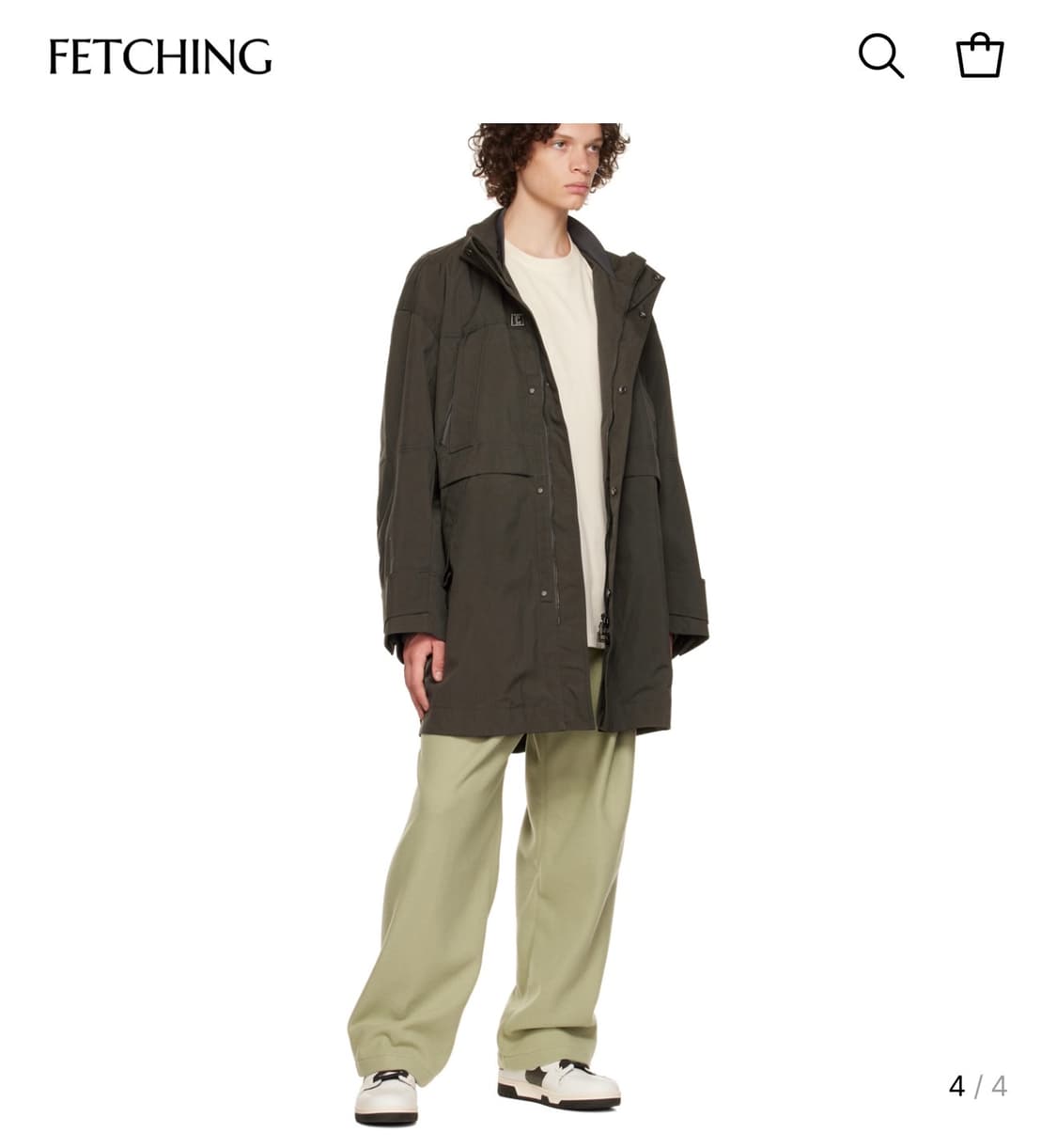 .86/ 우영미 22FW 드로스트링 라운지 스웻팬츠 상품이미지2