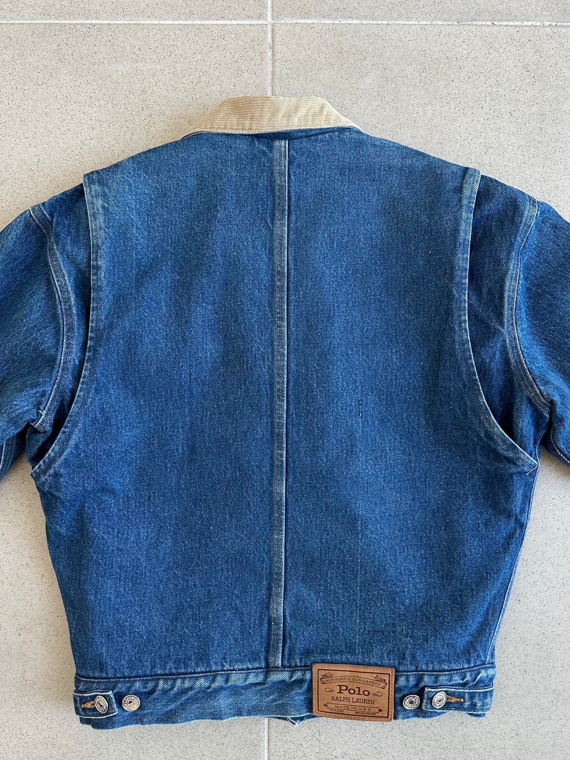 80s 빈티지 폴로 덩가리 자켓 S 상품이미지4