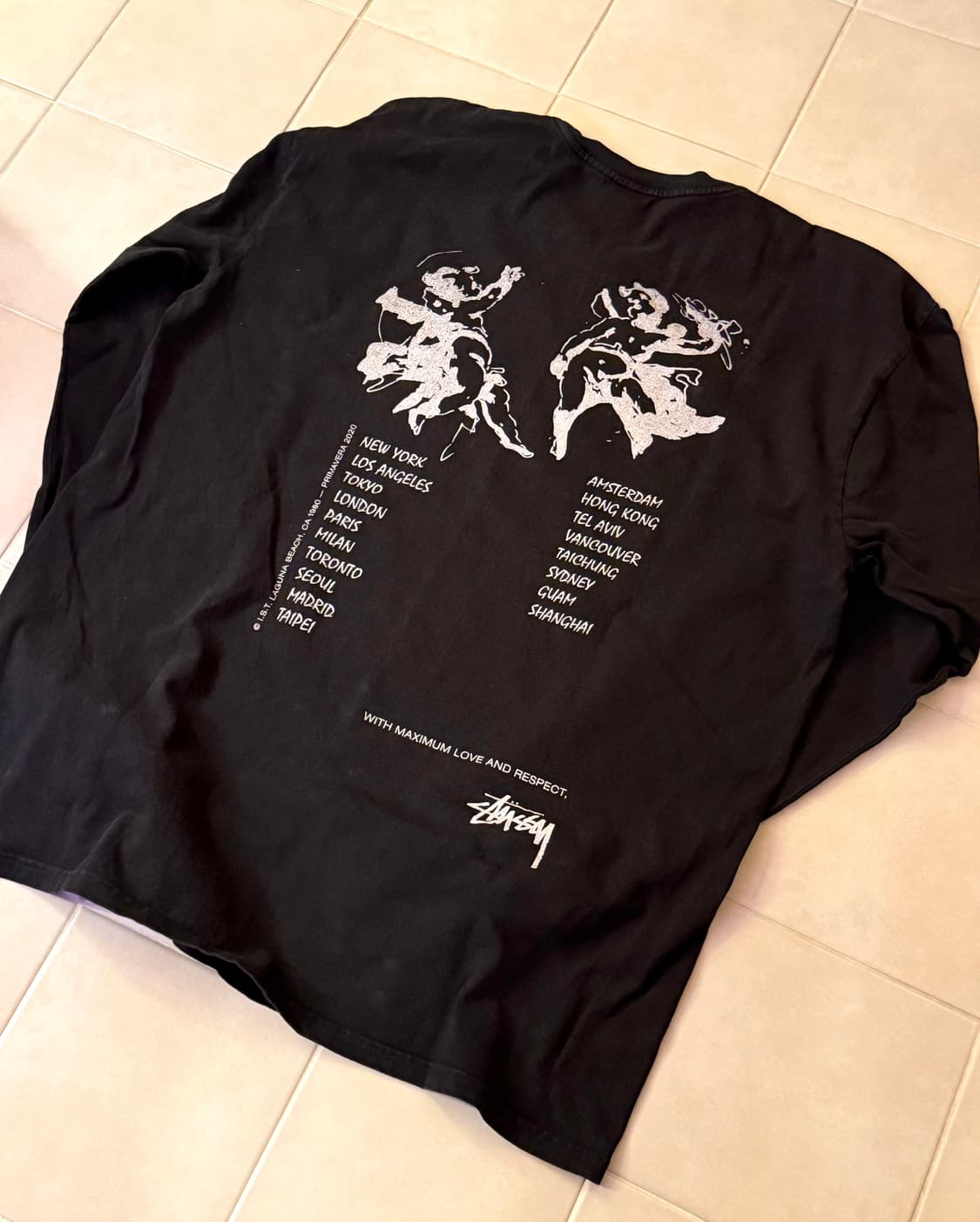 스투시 엔젤스 롱슬리브 상품이미지3