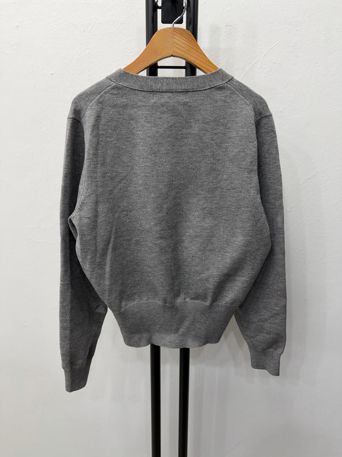 정품) 제너럴아이디어 회색 가디건 S 상품이미지5