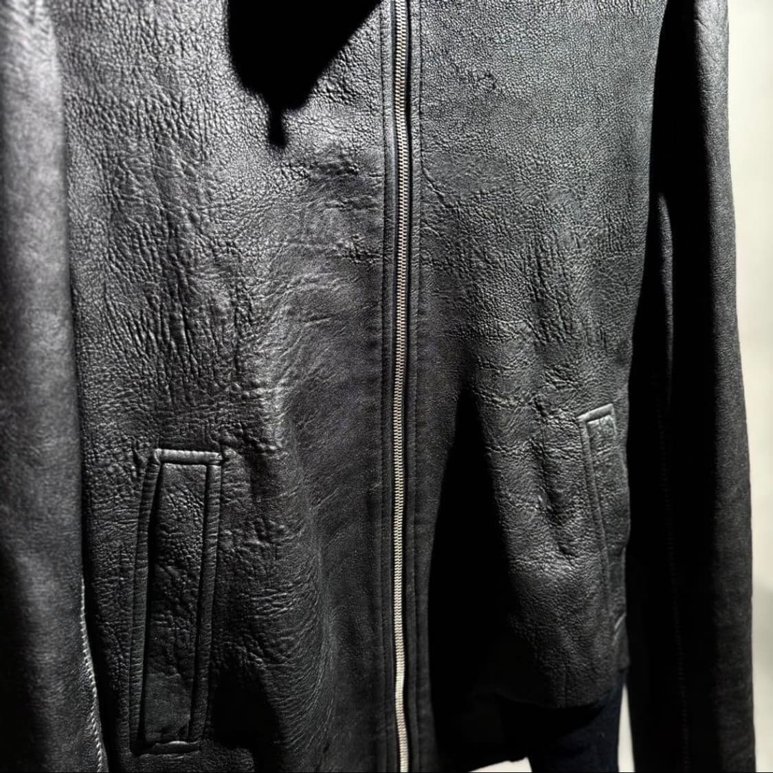 10sei0otto 스카스티치 레더자켓 상품이미지4