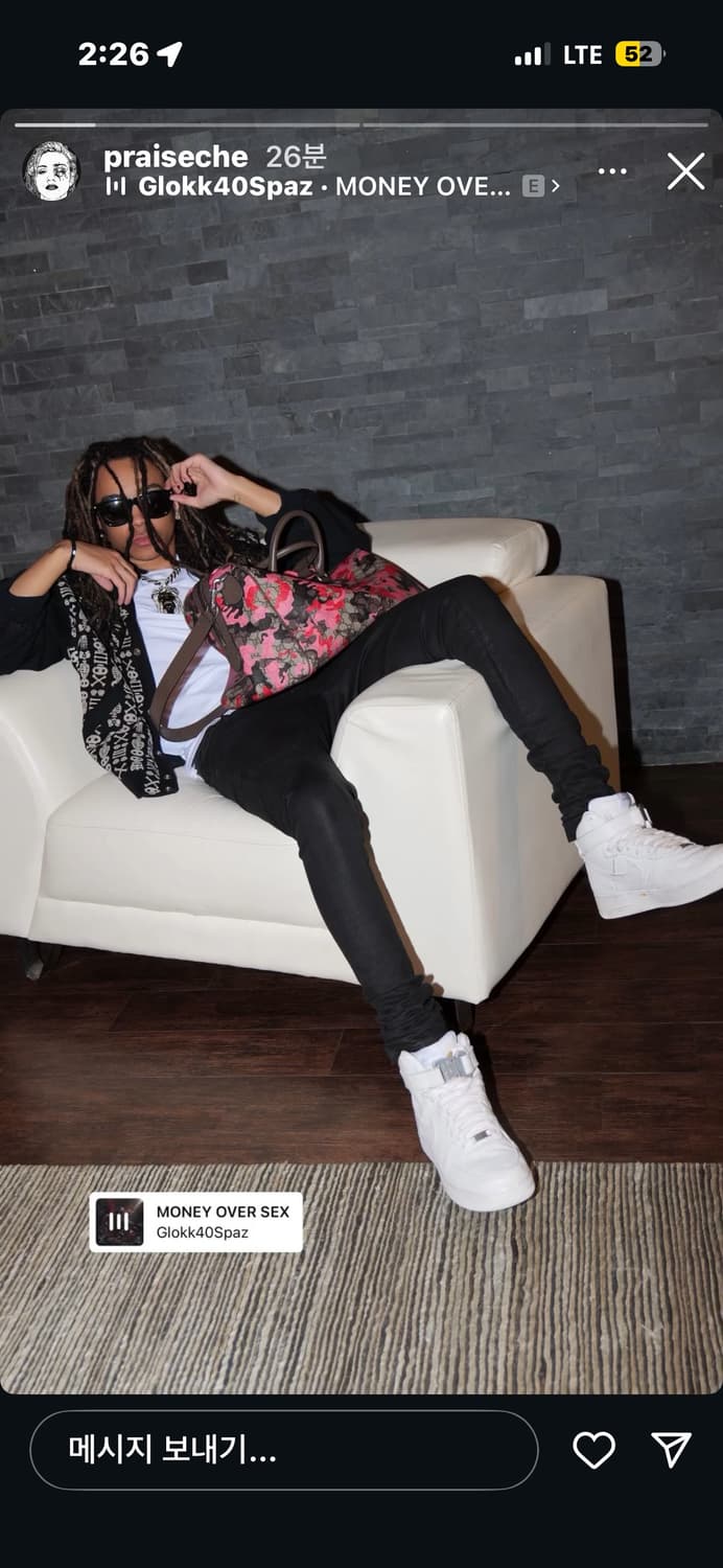 알릭스 x 나이키 에어포스 하이 블랙 280 상품이미지9