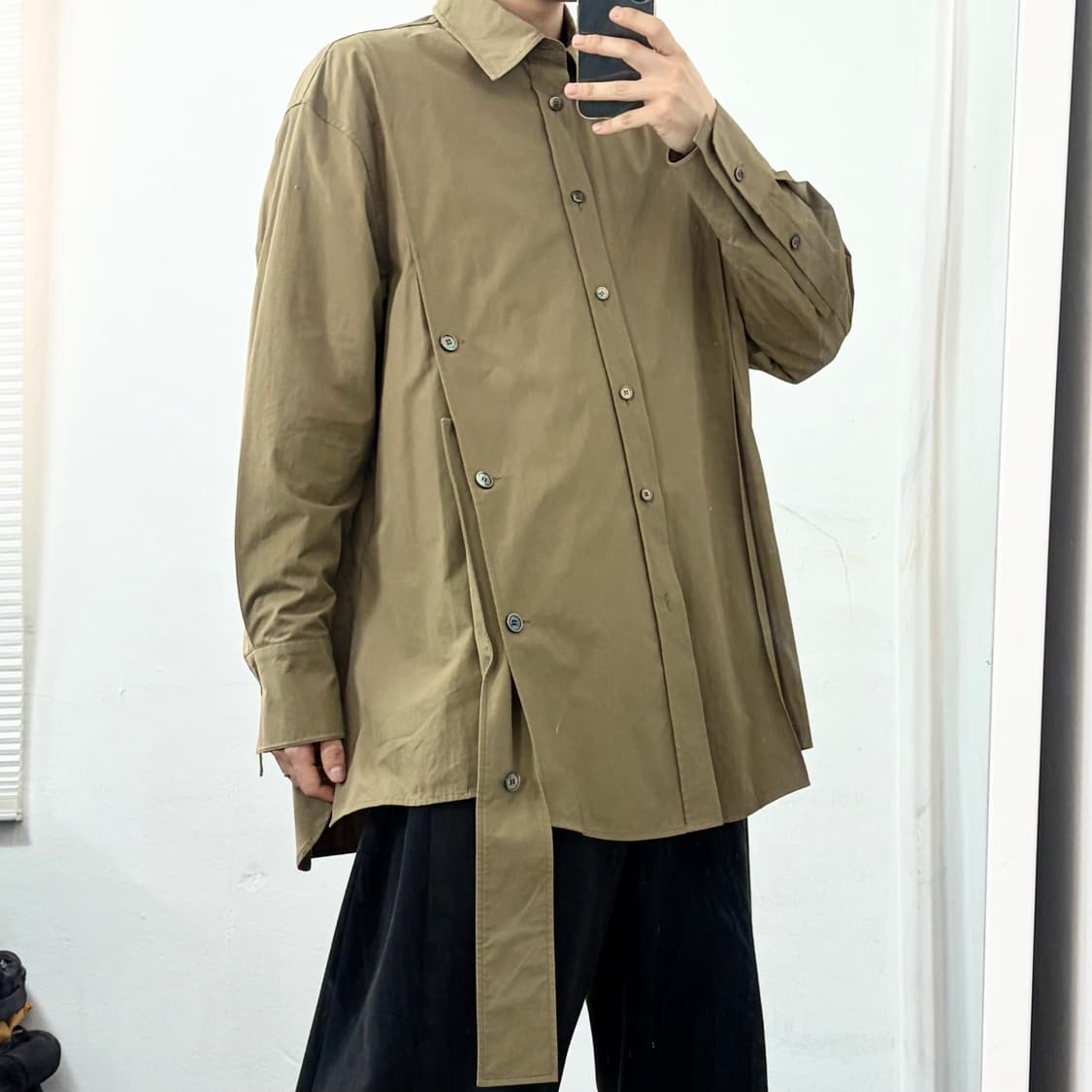 우영미 21FW 레이어드 셔츠 상품이미지4