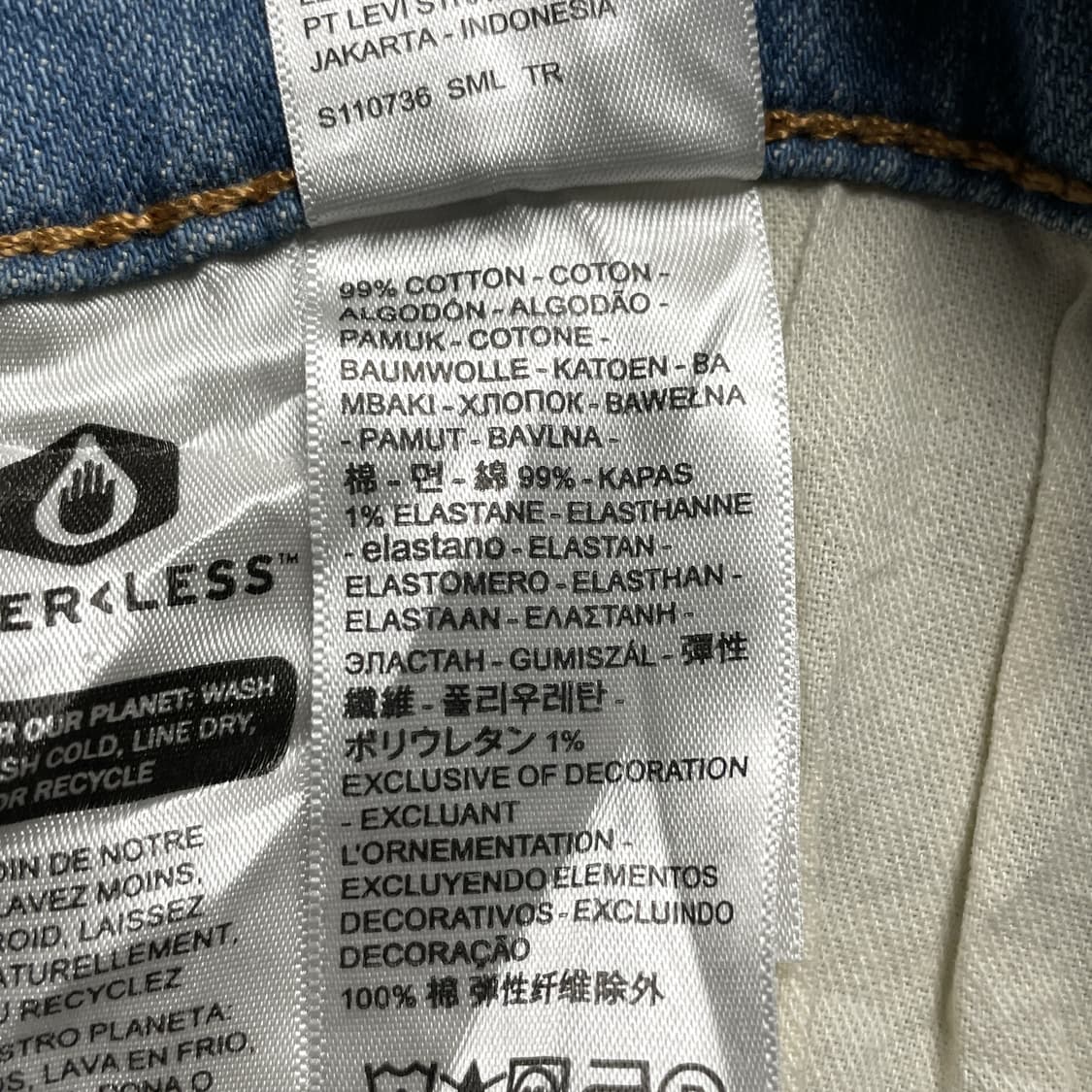 LEVI'S 리바이스514 빈티지 코튼 데님 팬츠 상품이미지9