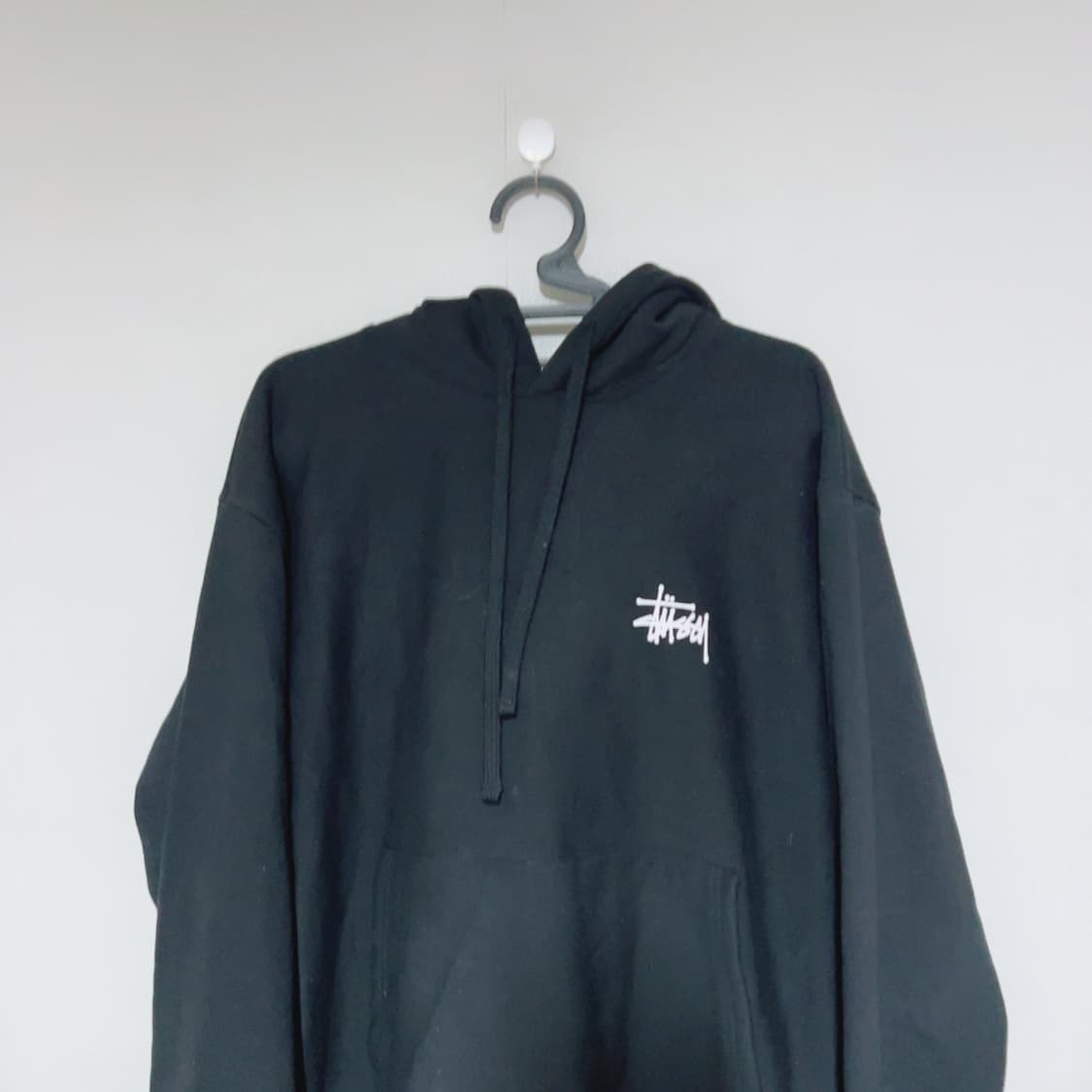 스투시 블랙 빅사이즈 봄 공용 후드티 상품이미지2