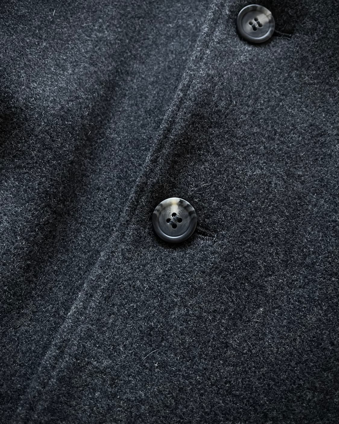 TORNADO MART Gray Wool Coat 상품이미지6