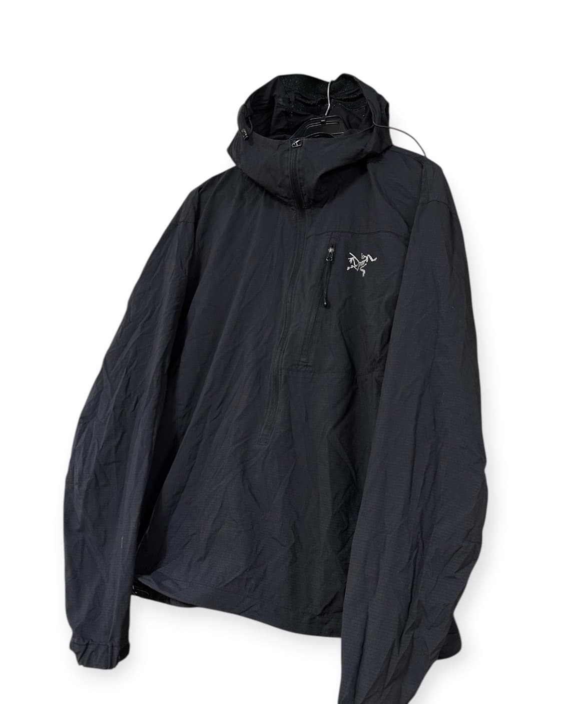 아크테릭스 블랙 아노락 바람막이 상품이미지2