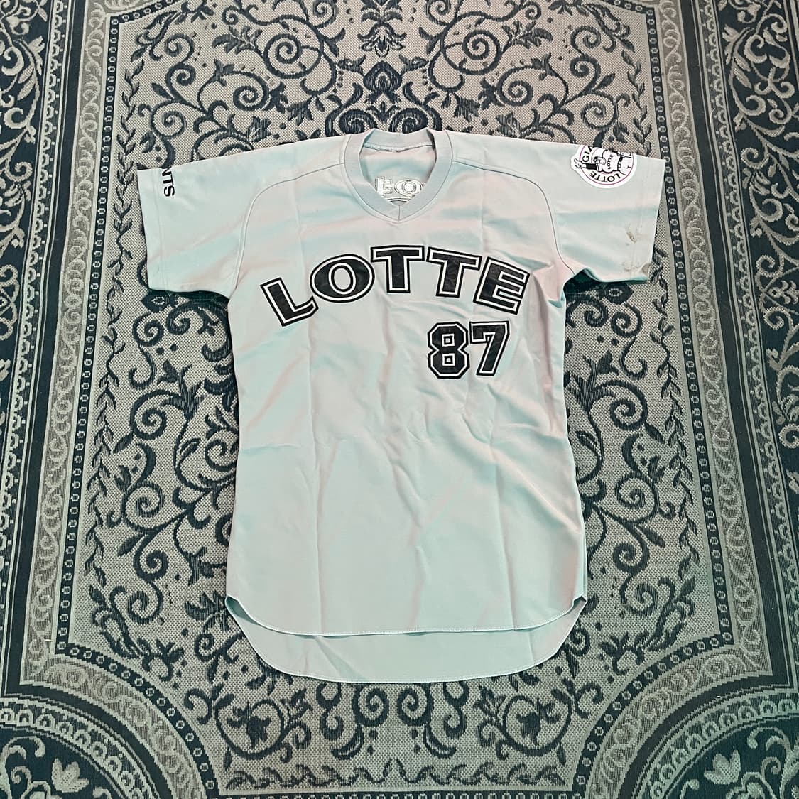 롯데자이언츠 올드 한영준 코치 실착 유니폼/W2676 상품이미지1