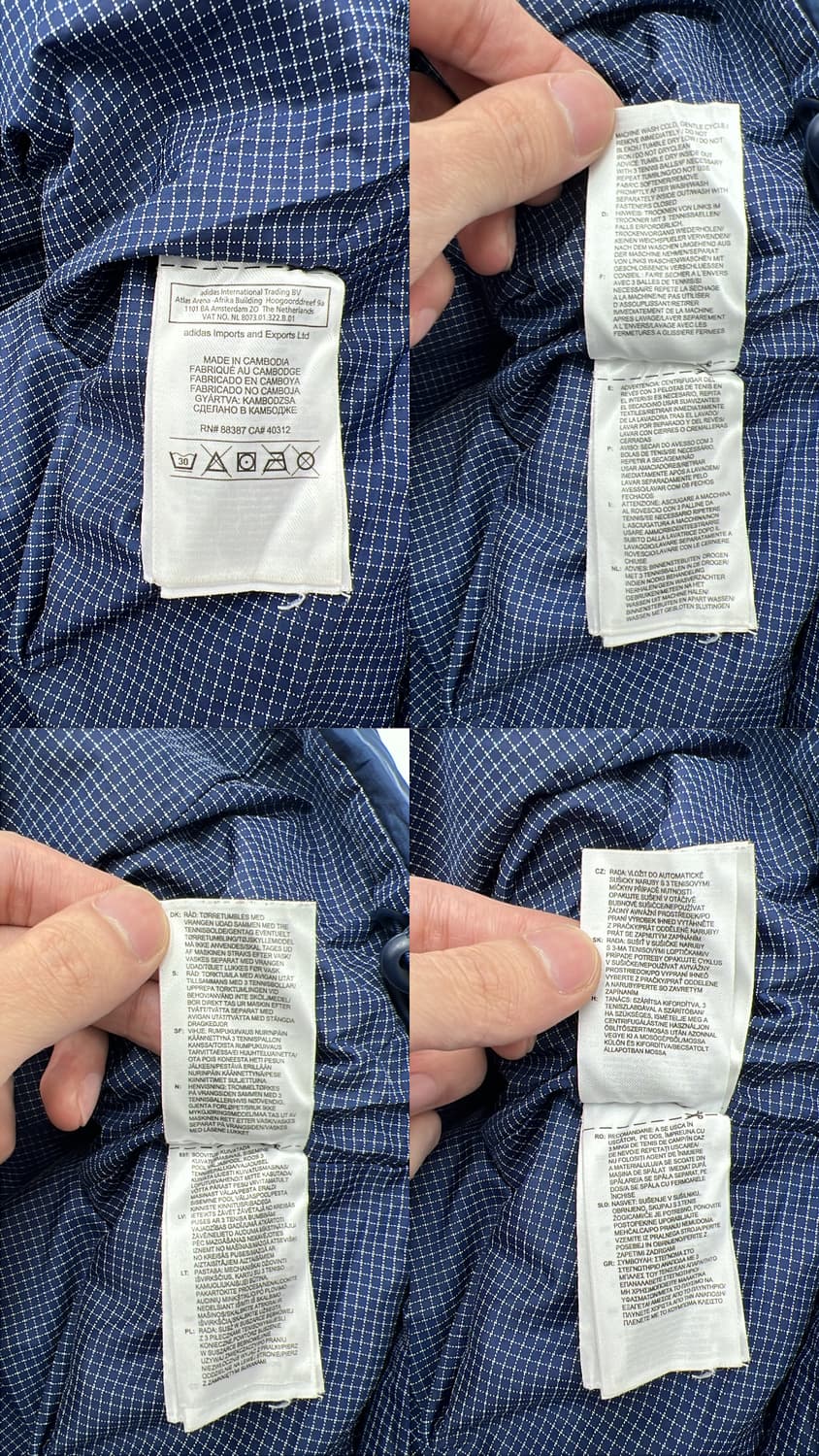 아디다스 스몰로고 패딩 베스트 상품이미지4