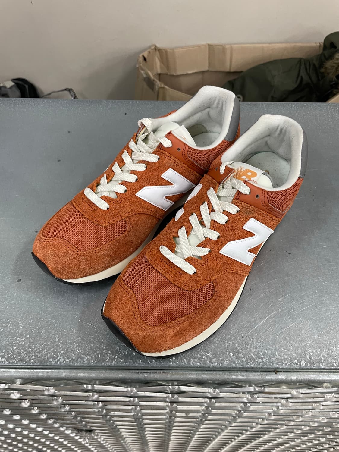 뉴발란스 574 헤리티지 오렌지 275 상품이미지2