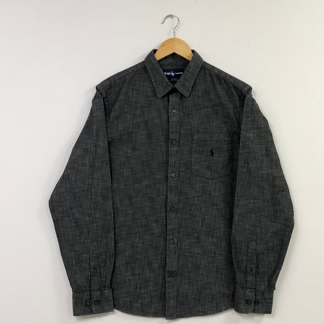 L 폴로 데님 셔츠 상품이미지2