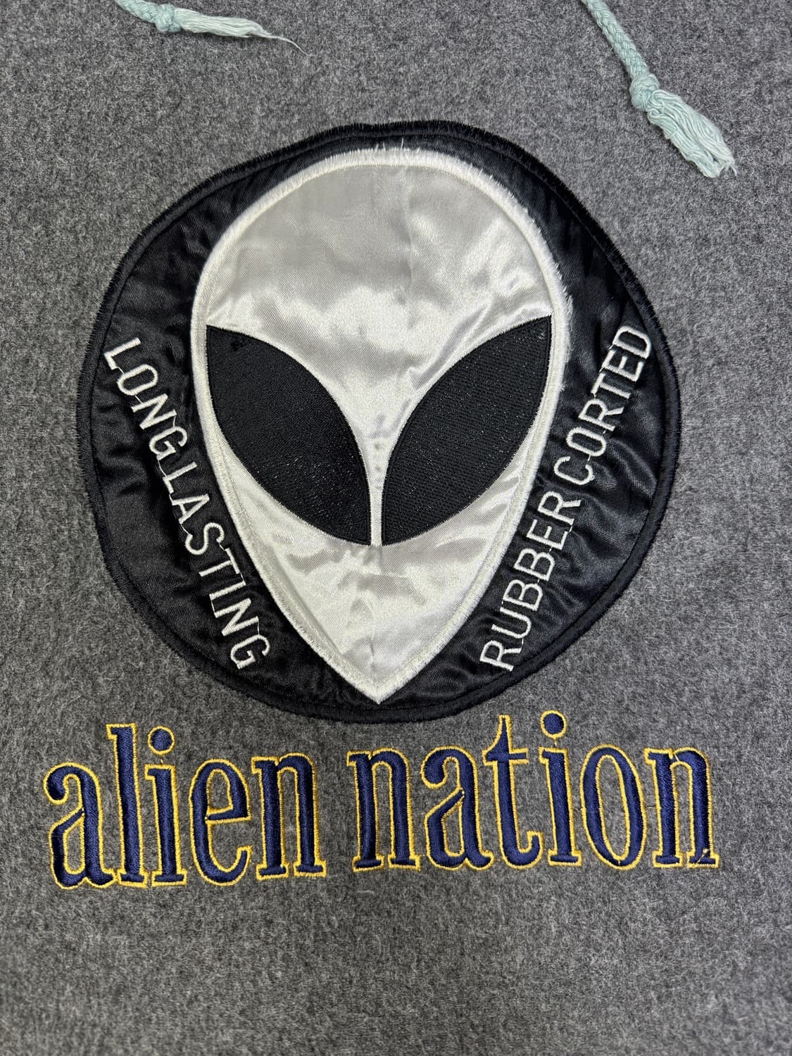 빈티지 90s ALIEN NATION 에일리언 네이션 플리스 후드 OS 상품이미지2