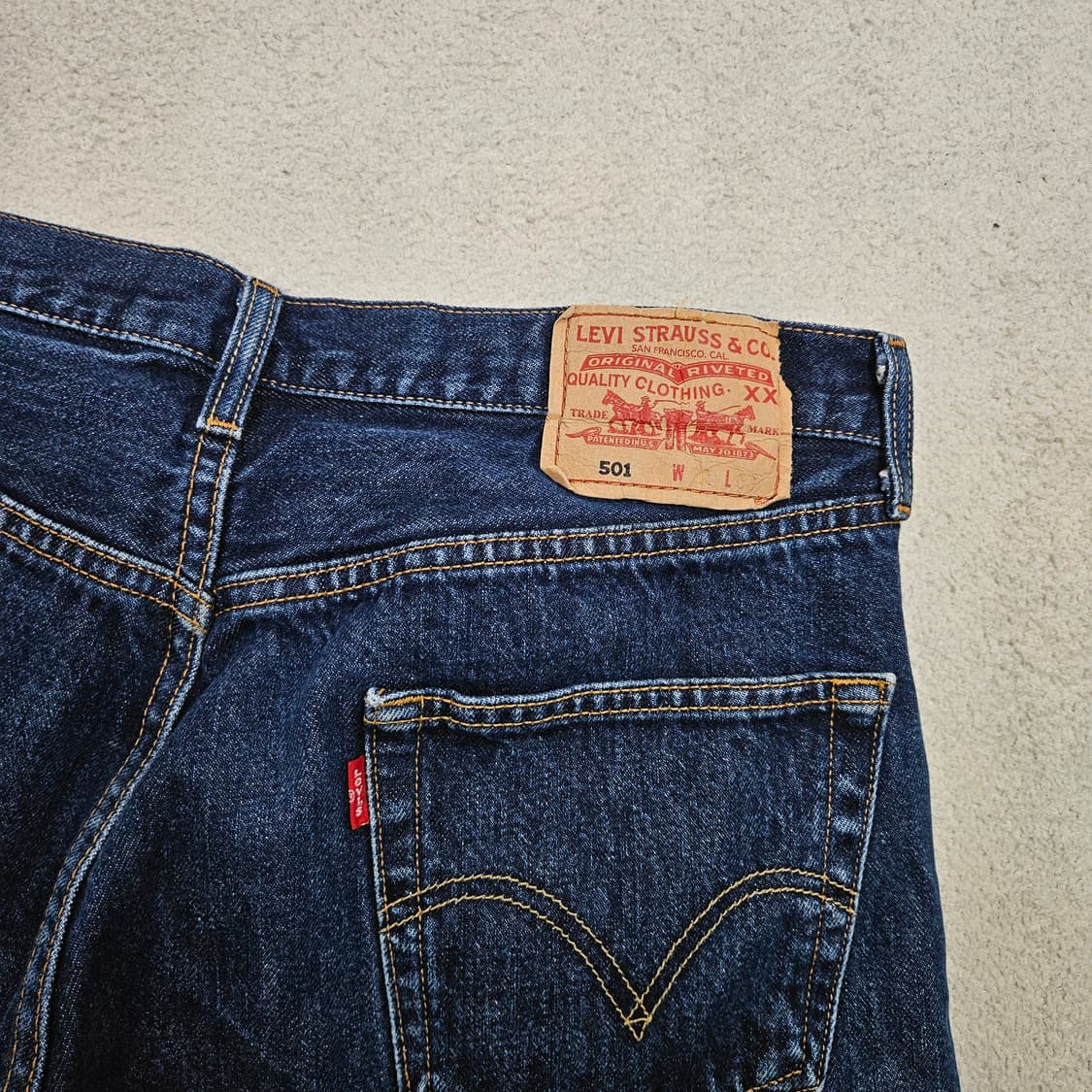 00s 리바이스 501 데님 36 34 상품이미지5