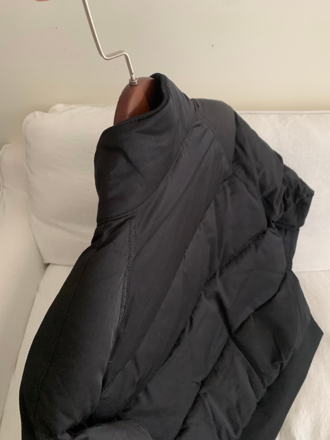 노스페이스 퍼플 로고 패딩 상품이미지7