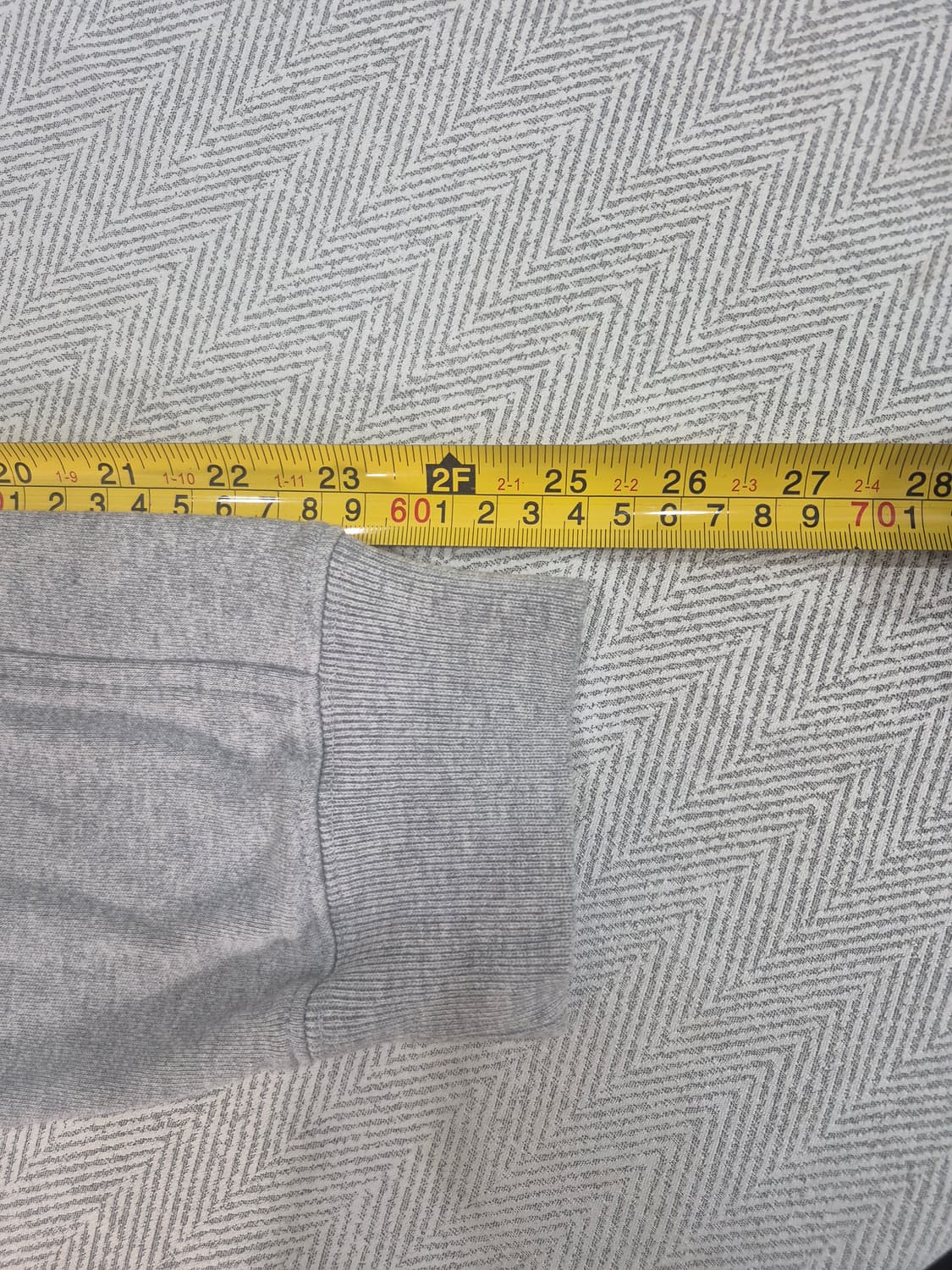 라코스테 그레이 하프 집업 스웨트셔츠 남성 105~110사이즈 상품이미지8