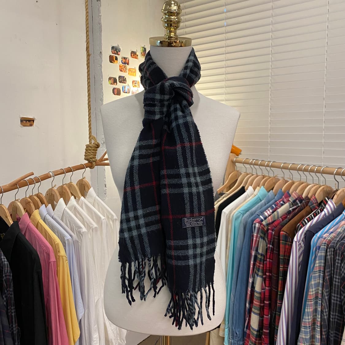  버버리 램스울 머플러 (Made in England) 상품이미지1