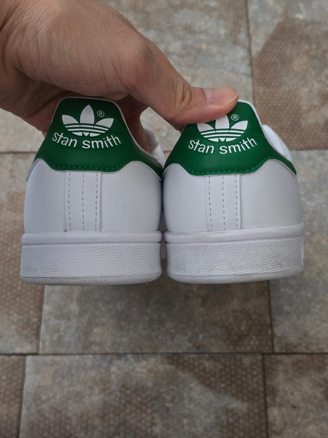 (260)아디다스 스탠스미스 화이트 그린 상품이미지9