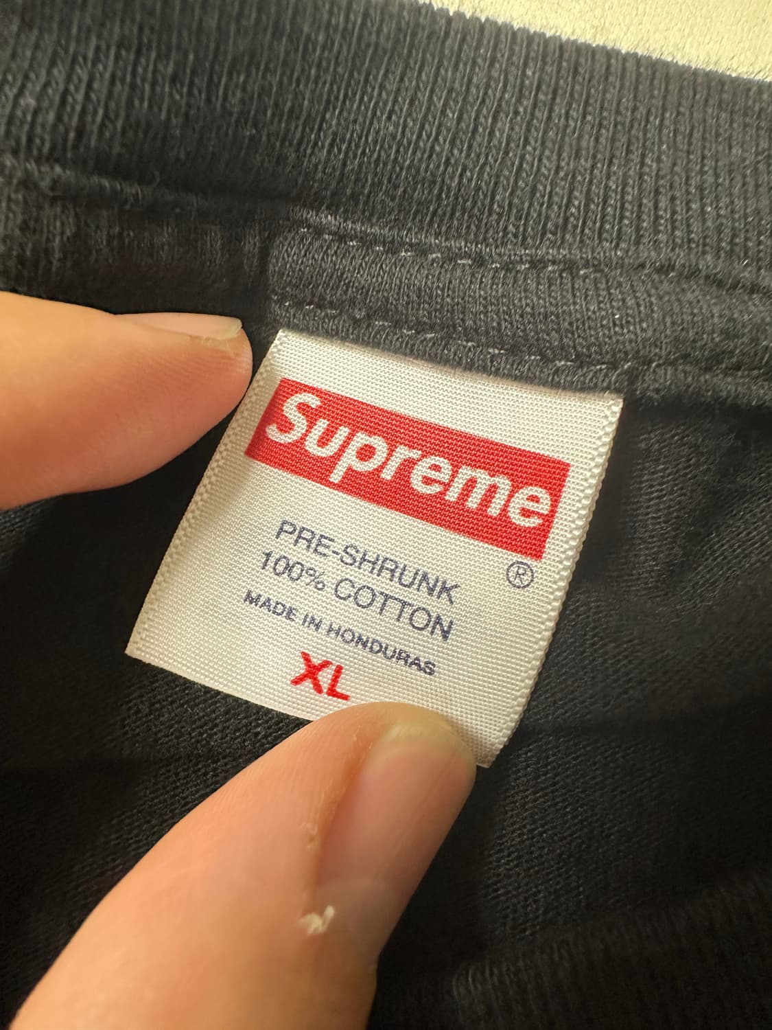 슈프림 엑소시스트 롱슬리브 블랙 XL 상품이미지5