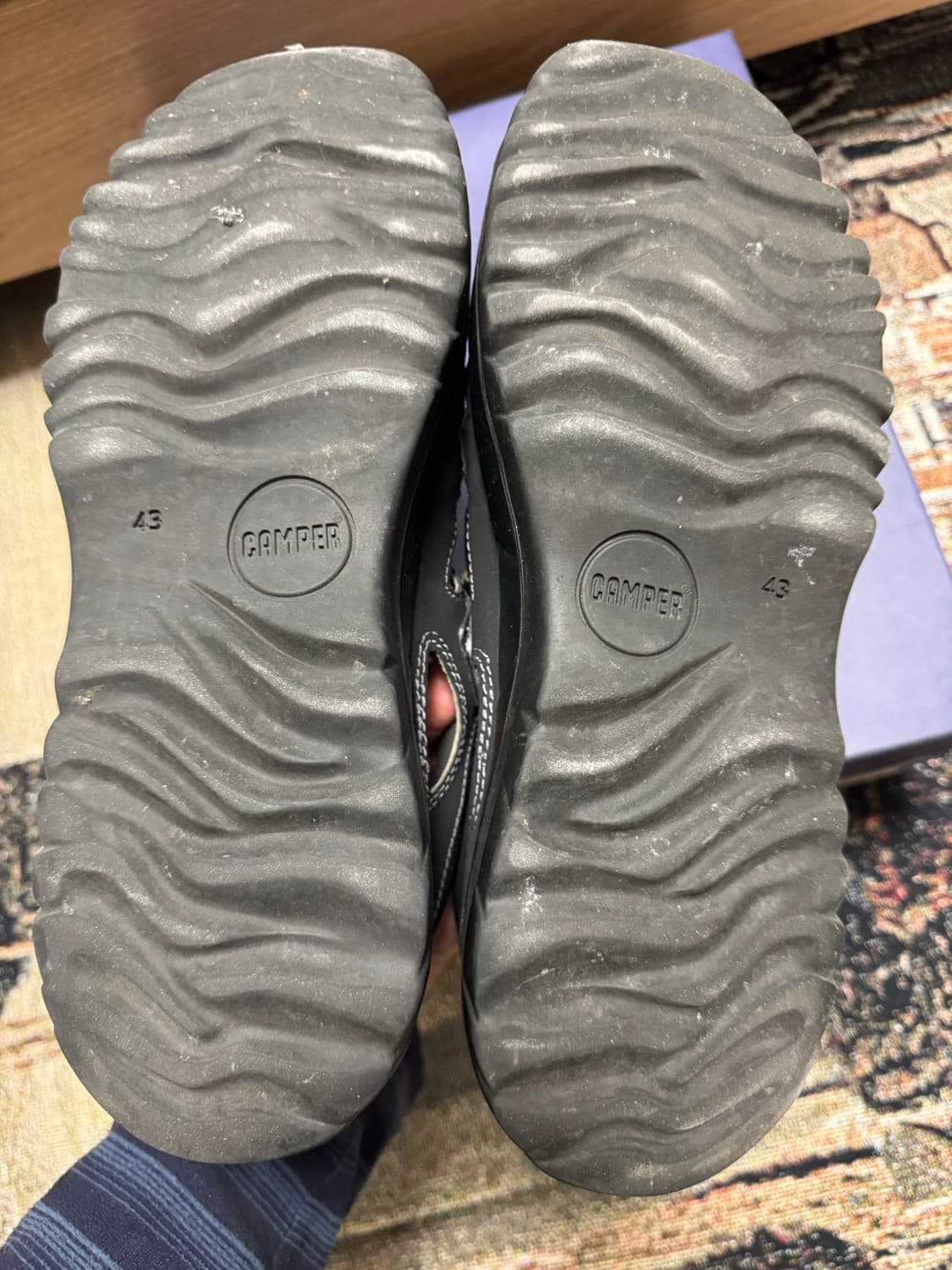 키코 캠퍼 스트랩 슈즈 블랙 43 상품이미지5