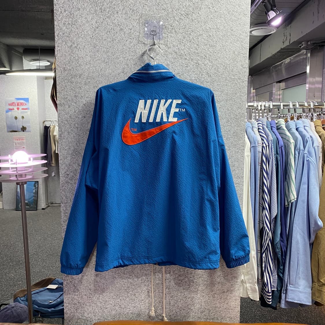 나이키 NSW 트렌드 우븐 블루 자켓 B4565 상품이미지6