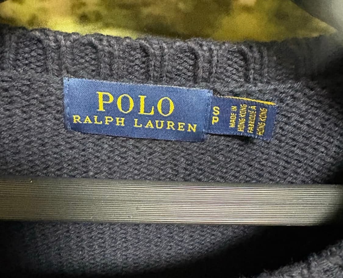 폴로 성조기 니트 s급 상품이미지2