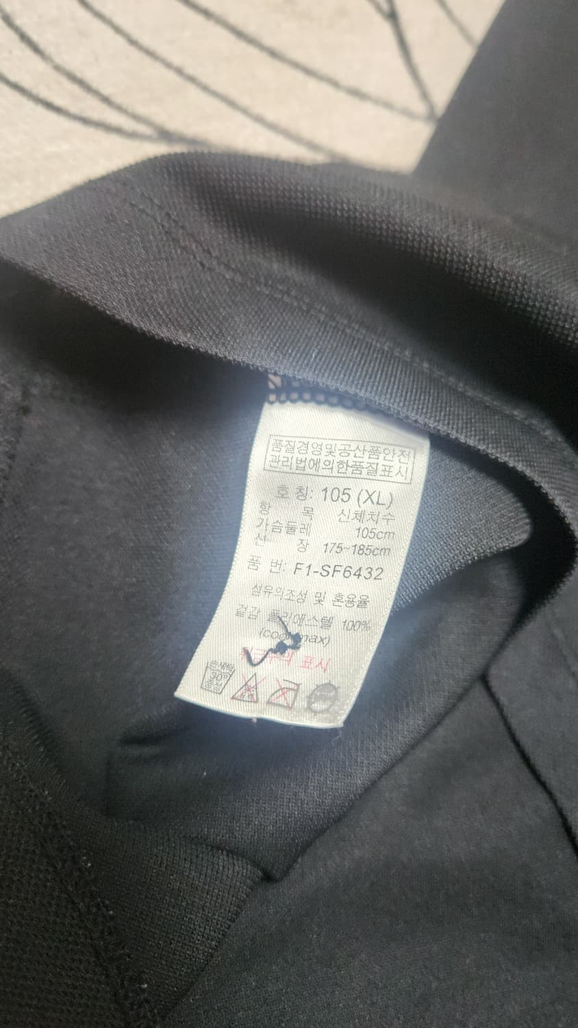 피엘라벤 블랙 긴팔 폴로티 105 상품이미지4