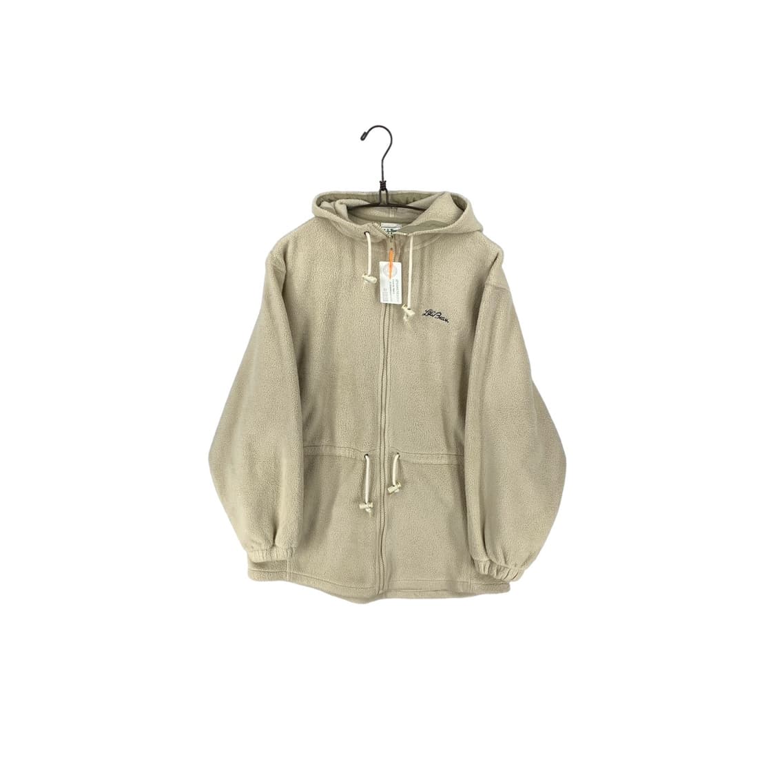 엘엘빈 로고 플리스 후드집업 상품이미지1