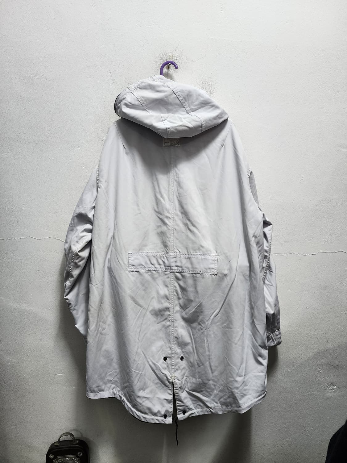 (리버시블) 94s 밀리터리 벨티드 군용 민무늬 피쉬테일 스키파카 상품이미지3