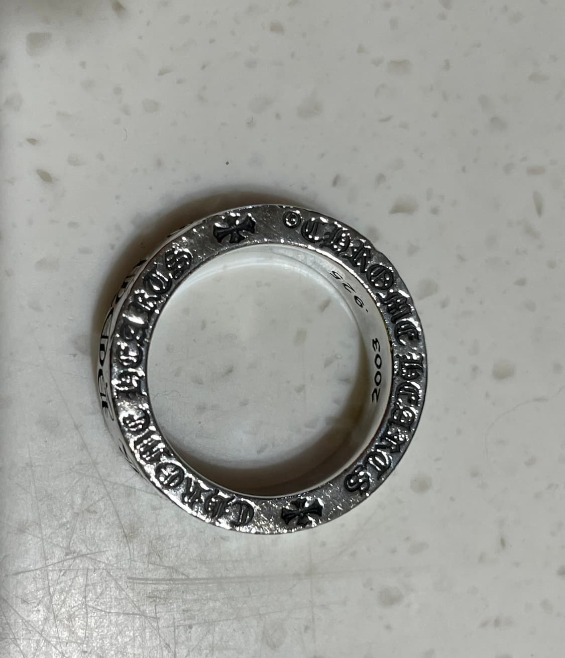 [US7.5] 크롬하츠 퍽유링 반지 상품이미지2