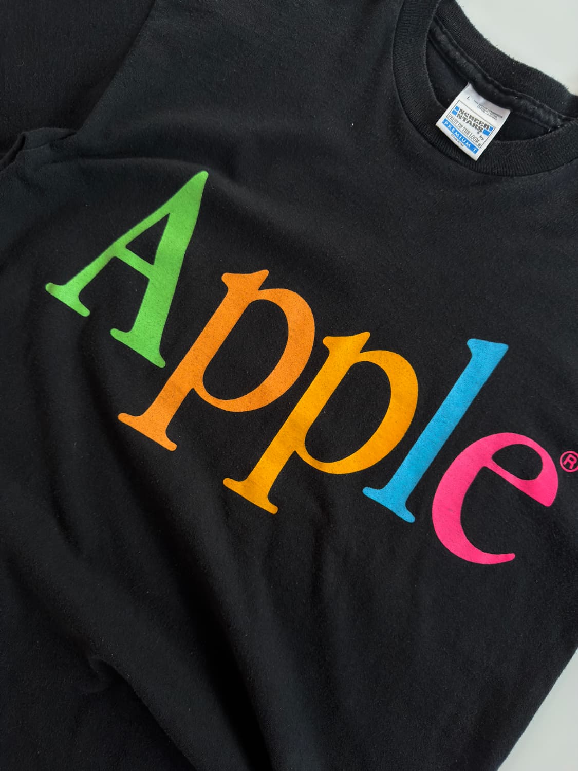 90s apple 빈티지 애플 티셔츠 상품이미지4