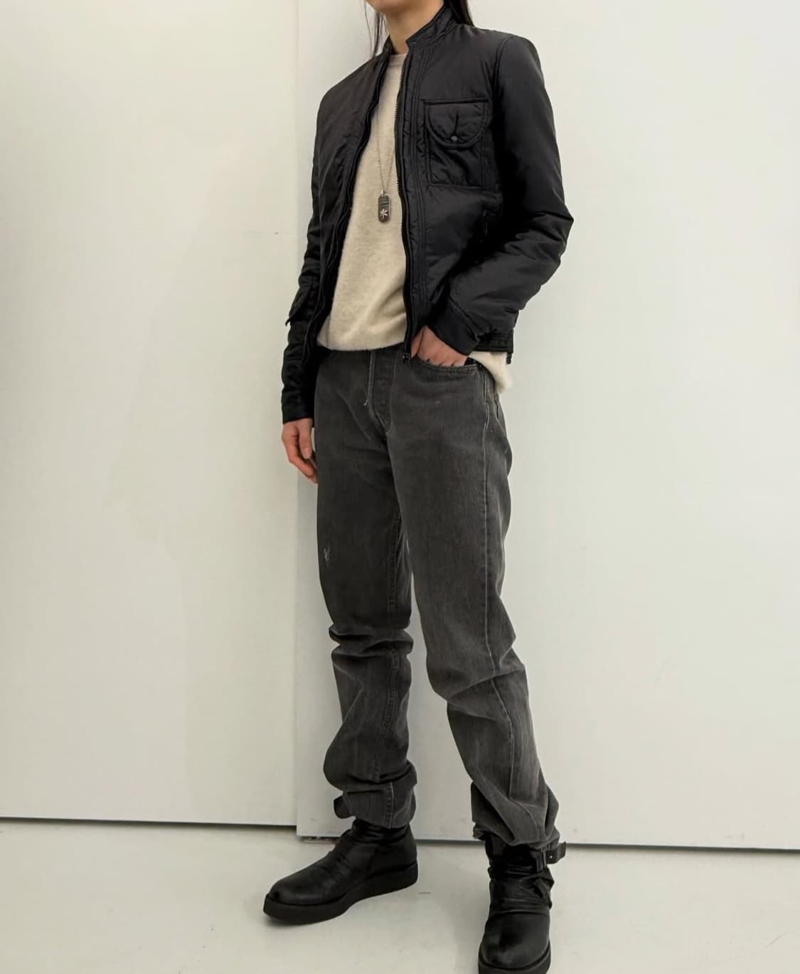 Martin margiela ski parka black 44 상품이미지9