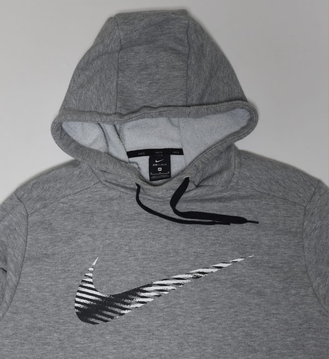 나이키 DRI-FIT 회색 후드티 M 상품이미지2