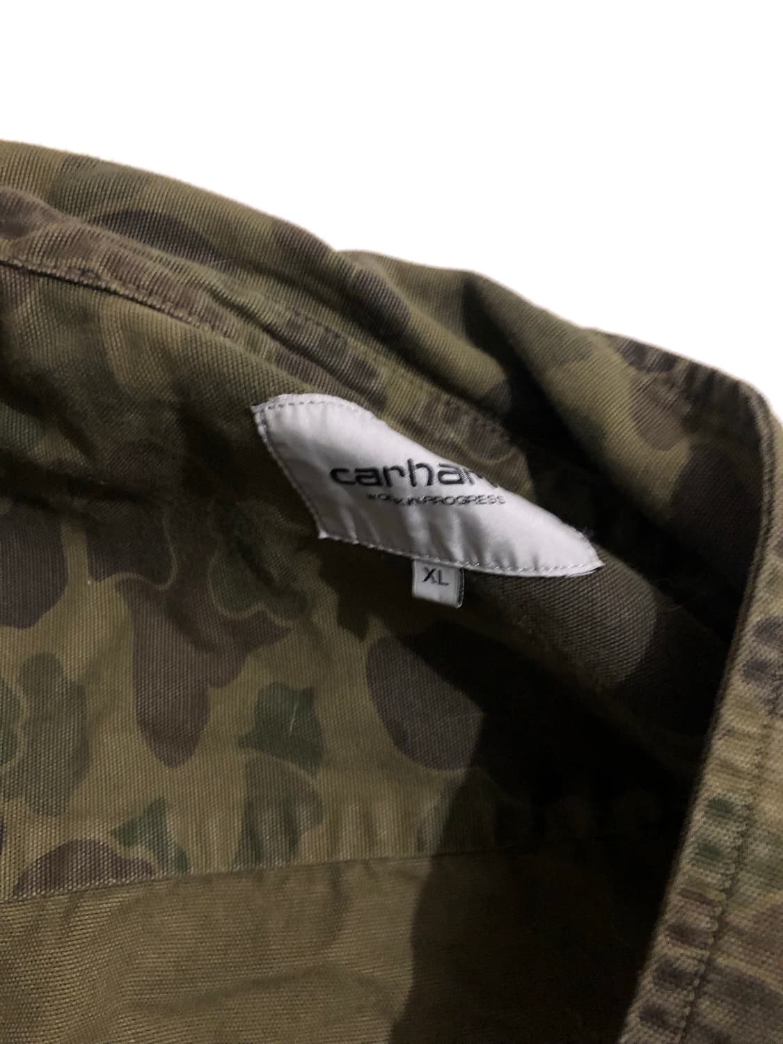 칼하트 카모 셔츠자켓 상품이미지2