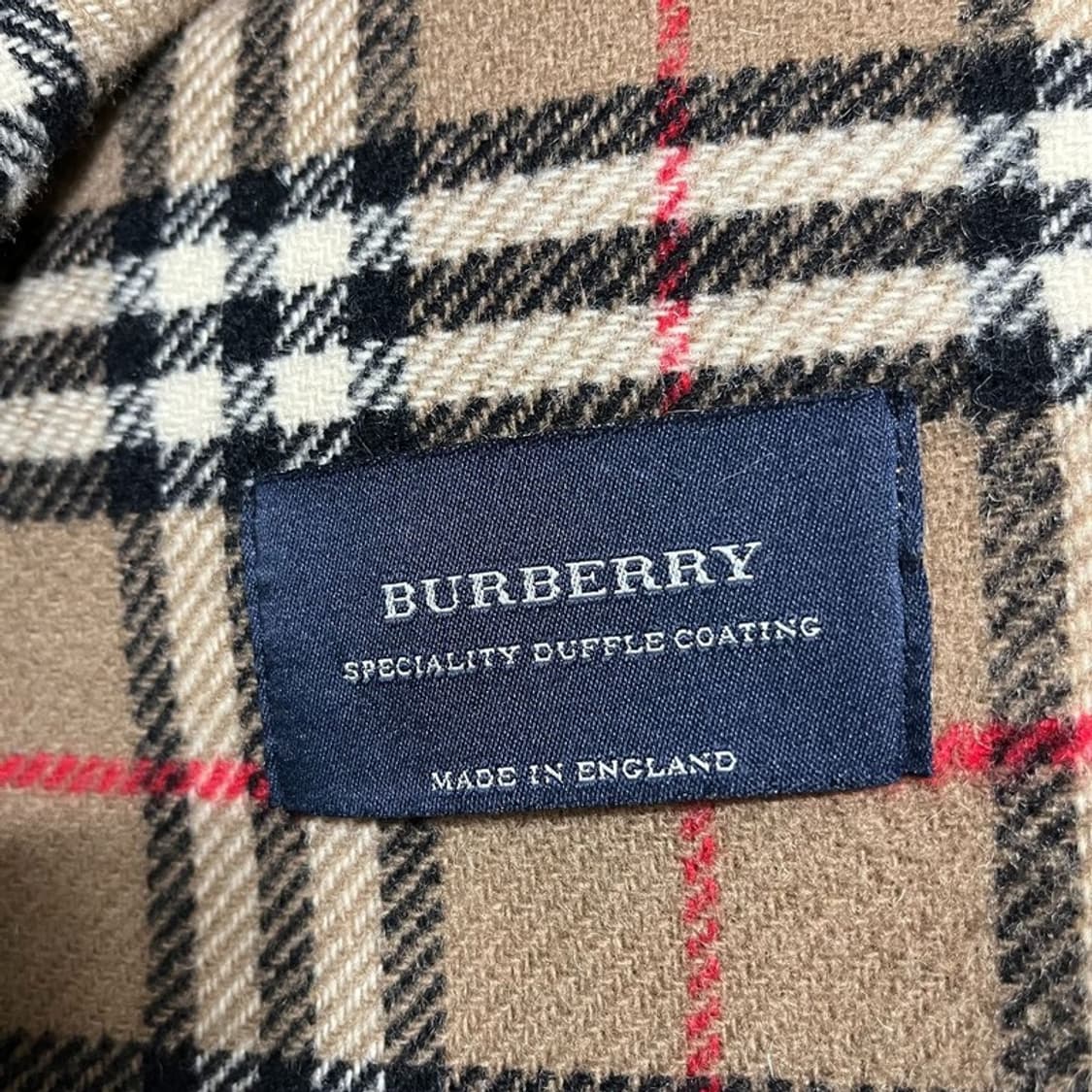 버버리 더플 떡볶이코트  상품이미지5