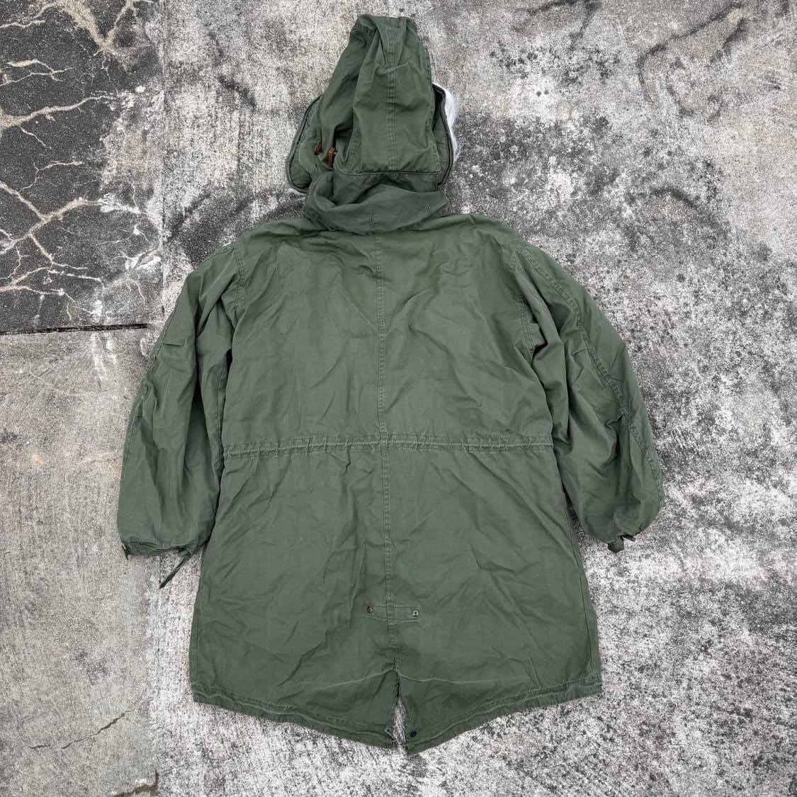 [M~L] 밀리터리 M-65 피쉬테일 개파카 상품이미지2