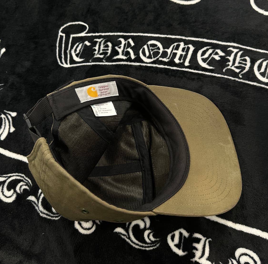 칼하트wip 바클리 캠프캡 올리브 상품이미지3