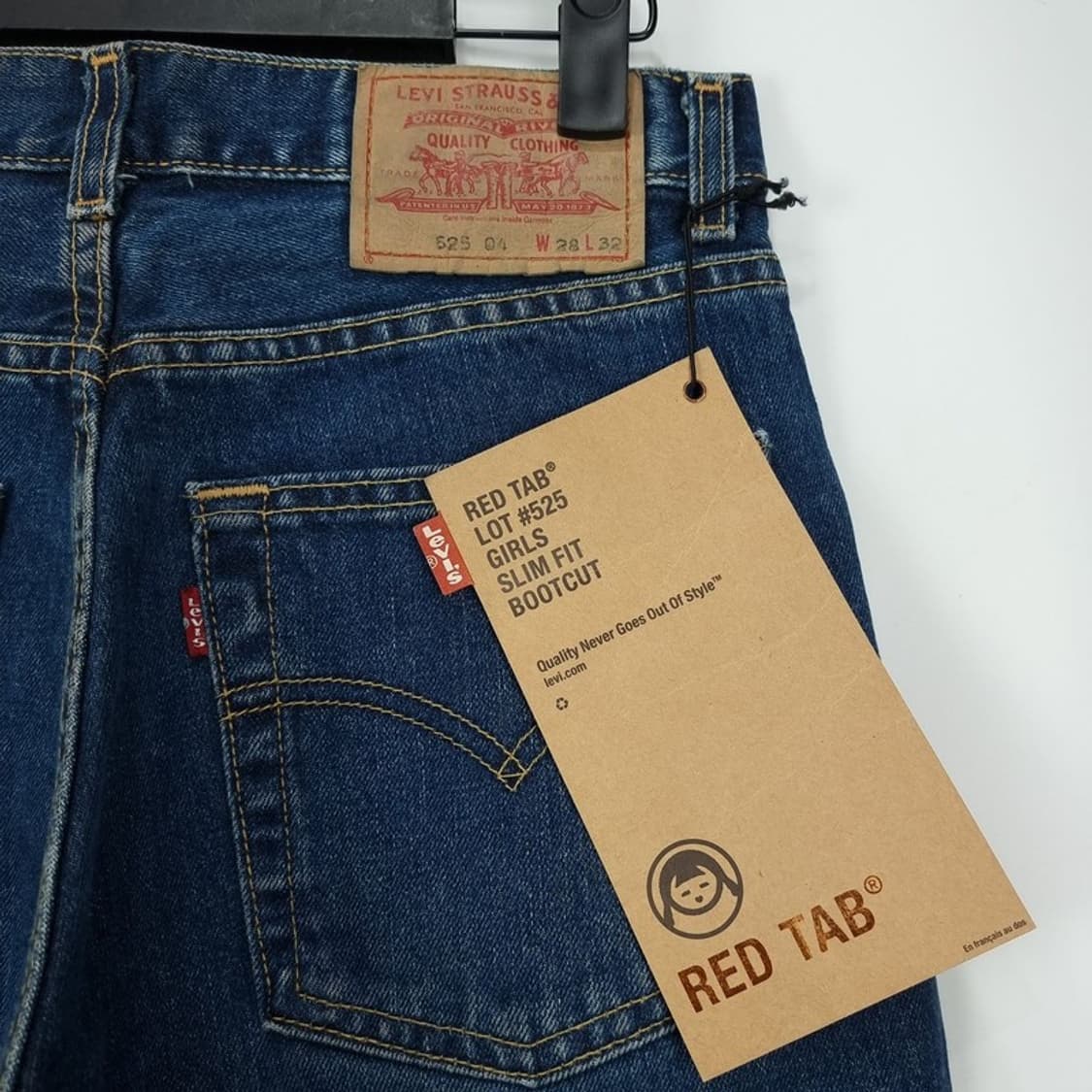 [리바이스](새상품) 525 슬림 부스컷 데님 팬츠 청바지 M17631 상품이미지7