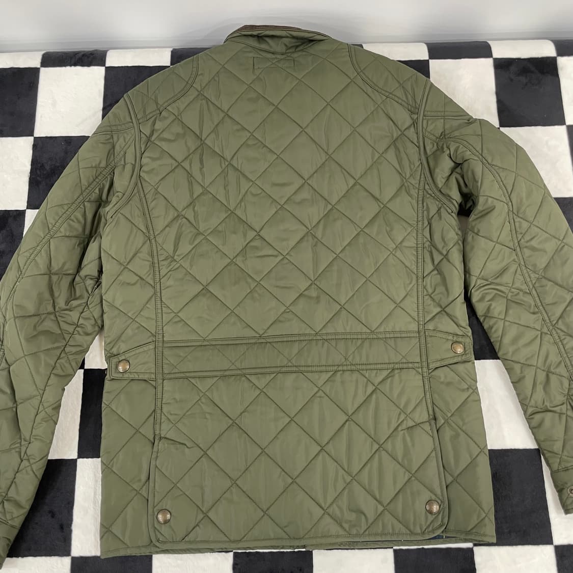 폴로 랄프로렌 카키 퀄팅 자켓 S 상품이미지3