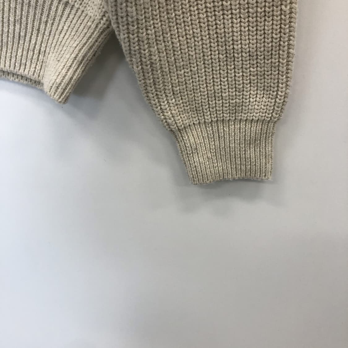 DRAW FIT 드로우핏 하찌 벌키 니트카라티 M  상품이미지3