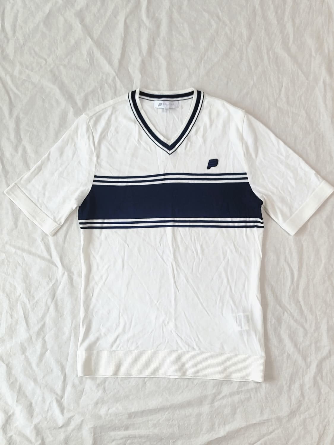 BEANPOLE 빈폴스포츠 브이넥 반팔 티셔츠 상품이미지1