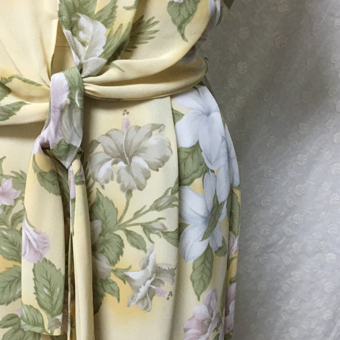 빈티지 옐로우 플라워 원피스 상품이미지5