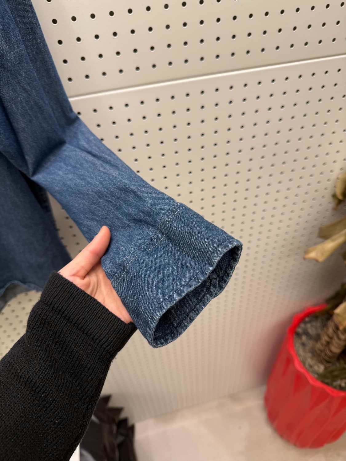 USA 오리지날 빈티지 데님 워크 셔츠 U302 상품이미지3