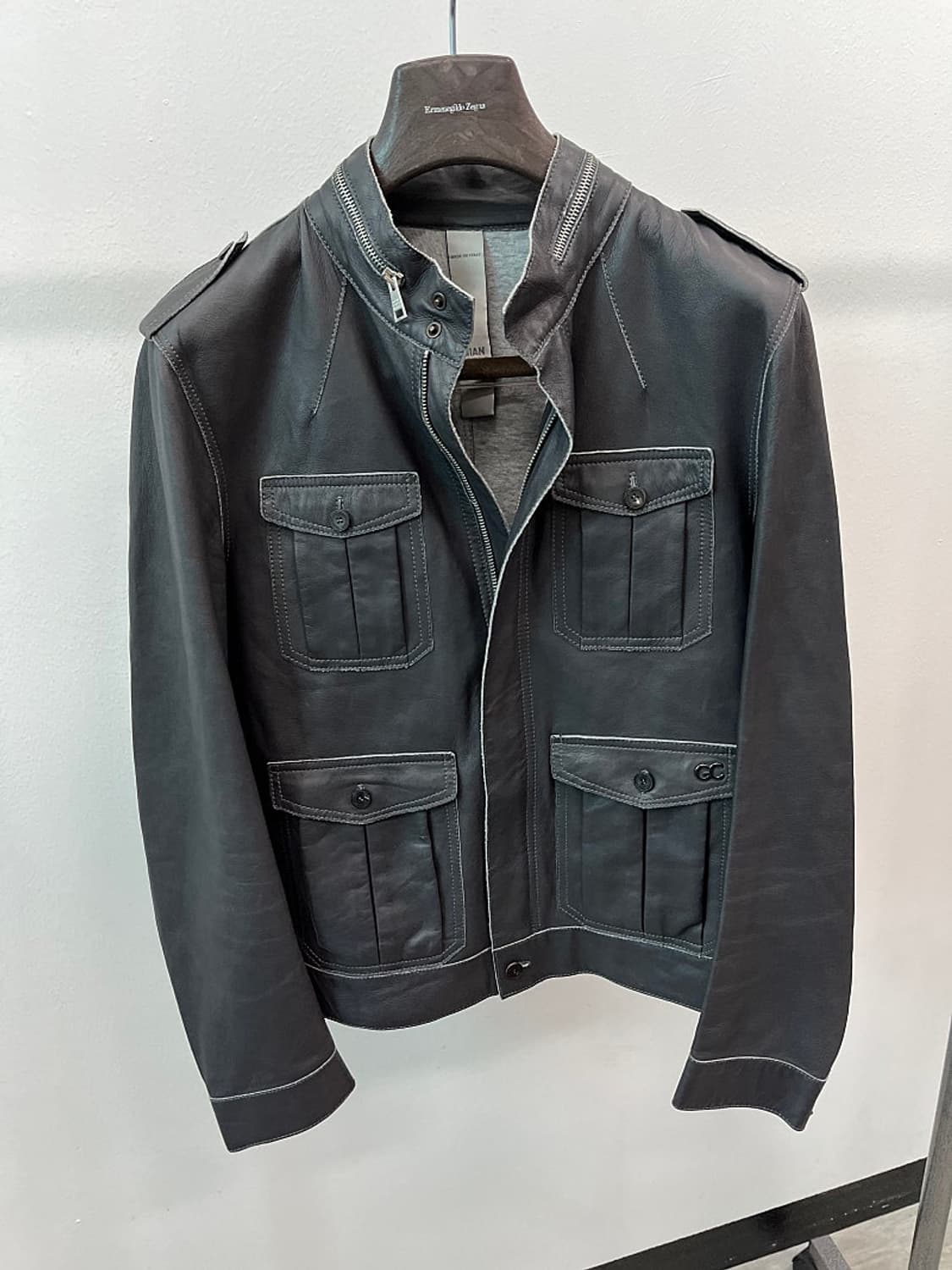 95) GIAN CARLO ROSSI 이태리 가죽자켓  상품이미지3